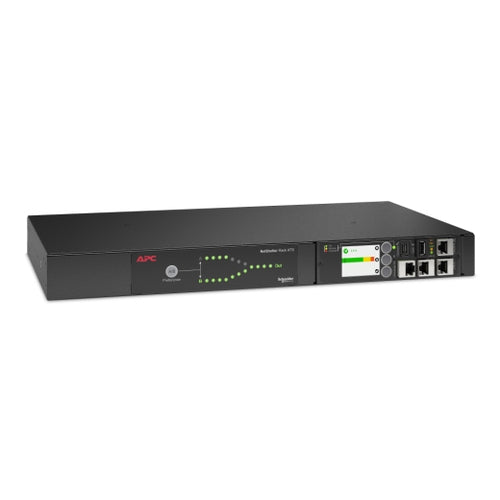 APC AP4452A Automatic Transfer Switch - 20A, 120V, 1U Rackmount Power Management