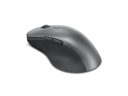 Lenovo Optische Bluetooth-Maus - 2400 DPI - Ergonomisch für Rechtshänder - Grau