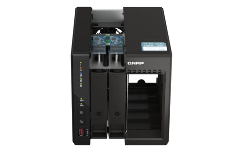 QNAP TS-253E NAS Tower - Intel Celeron J6412, 8GB RAM, Expandable Storage