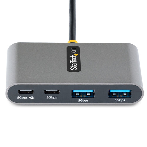 StarTech.com 5G2A2CPDB USB-C Hub - 4-Port with 100W Power Delivery