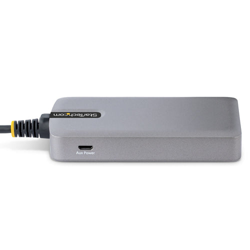 4-Port USB Hub USB 3.0 5Gbps Bus Powered Grey Portable