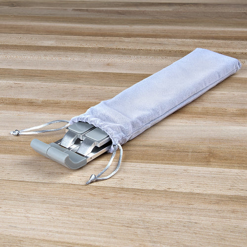 StarTech.com Portable Height Adjustable Laptop Stand - Silver, Ergonomic Riser, Supports 22lb