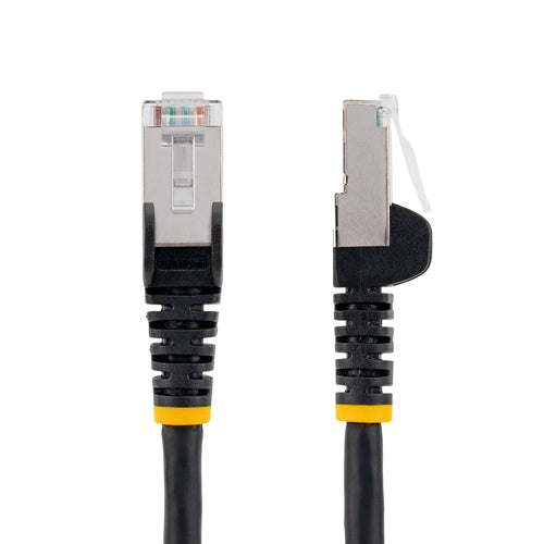 CAT6a Ethernet Cable 50cm Black 10GbE 500MHz S/FTP Snagless