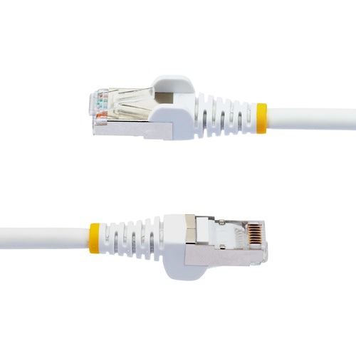 CAT6a Ethernet Cable 1m StarTech.com Snagless 10GbE 500MHz PoE++ White