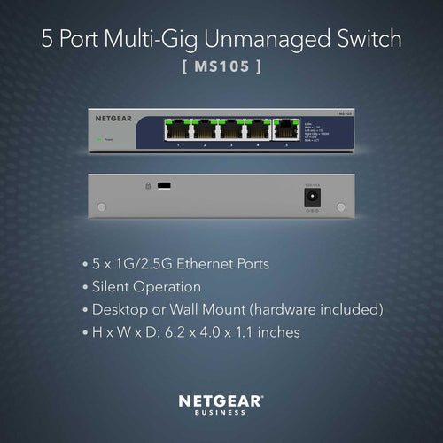 NETGEAR MS105-100EUS network switch