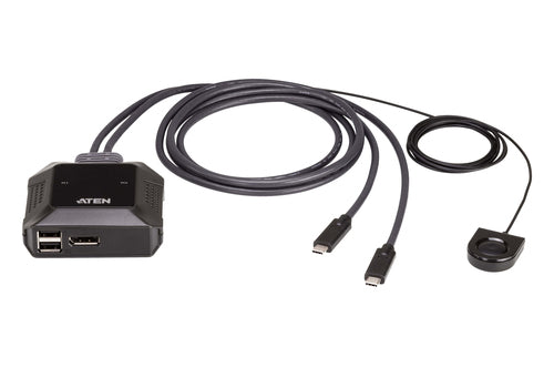 KVM Switch ATEN US3312 4K DCI Resolution 0.74W Power Black