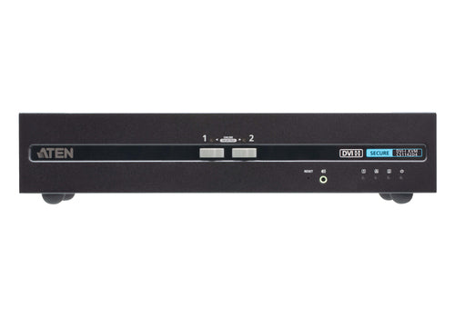 ATEN CS1142D4 KVM Switch - 4K Ultra HD - Rack Mount - Black