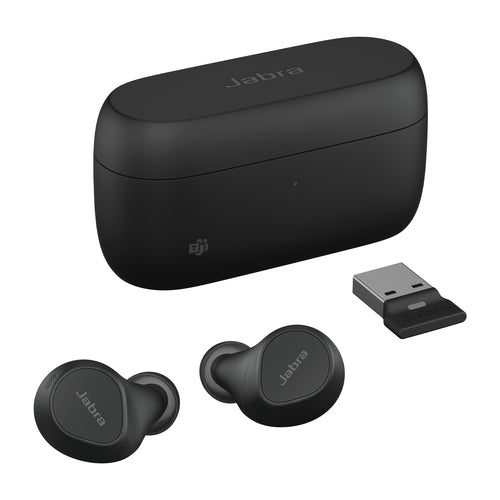 True Wireless Stereo Earbuds Jabra Evolve2 Buds 5.4g Black USB-A Charging