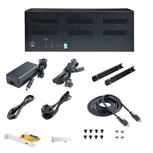 StarTech.com 4PCIE-PCIE-ENCLOSURE interface cards/adapter