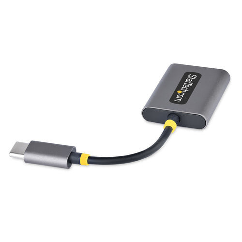 StarTech.com USB-C Audio Splitter - Dual Headset Adapter with 24-bit DAC