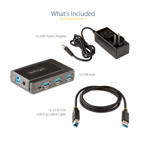 StarTech.com 5G7AS-USB-A-HUB interface hub