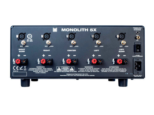 4.1 Channel Monoprice Audio Amplifier 200W A/B 120dB