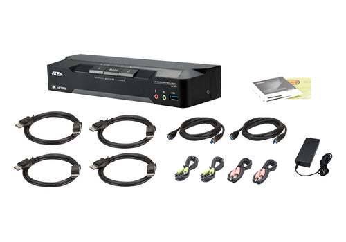 ATEN CM1942 Hochleistungs-Multimedia-Switch | Audio- & Video-Umschalter