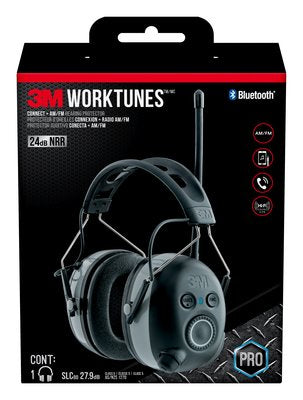 3M 90542H1-DC-PS Wireless Headset - Black Music Headphones
