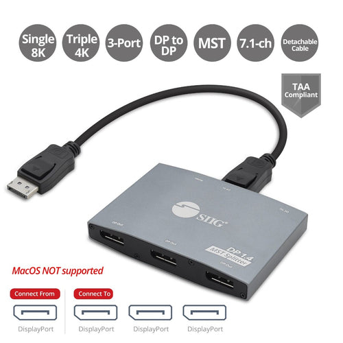 Siig CE-DP0S11-S1 video splitter