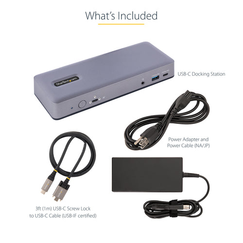 StarTech.com DK31C3MNCRUE laptop dock/port replicator
