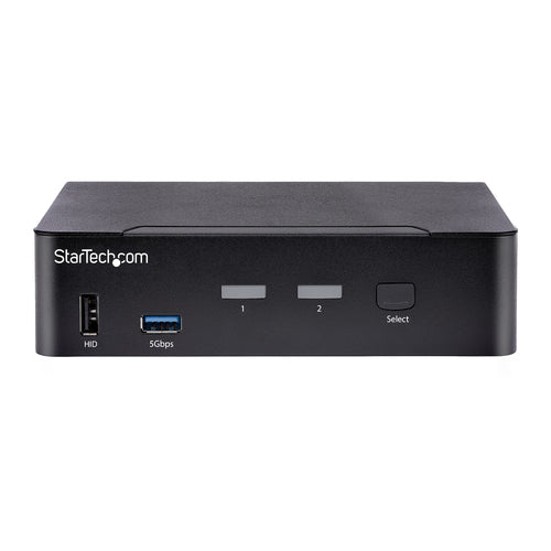 StarTech.com SV231DPUCA KVM Switch - 4K Ultra HD, 5120 x 1440, Multi-Computer Control