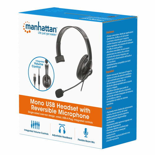 Manhattan 180849 headphones/headset