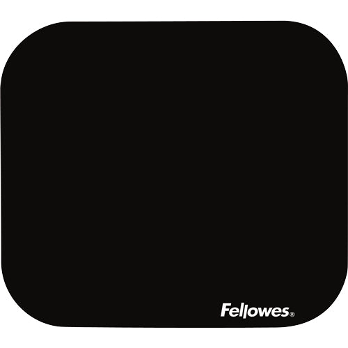 Premium-Mauspad Fellowes Schwarz Monochrom Polyester Gummi