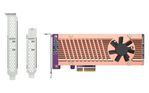 QNAP QM2-2P-344A PCIe M.2 Interface-Karte 3.0 für NAS