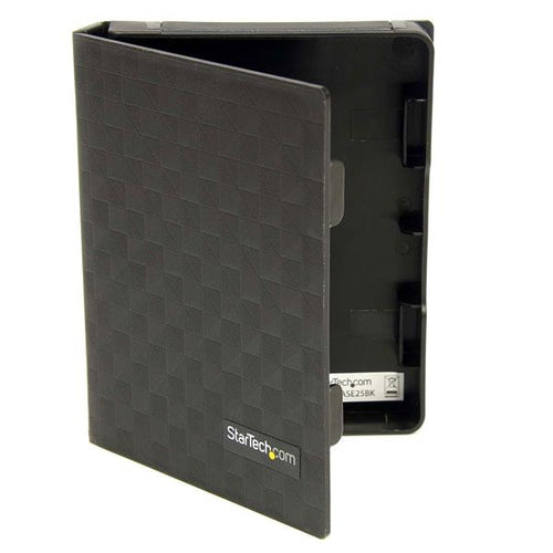 2.5 Inch Anti-Static Hard Drive Protector Case 3-Pack Black Sleeve