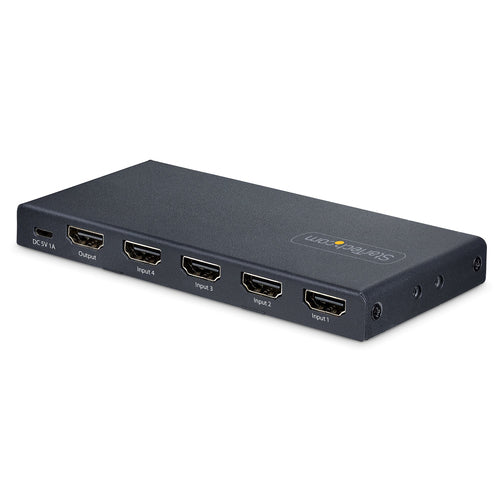 StarTech.com 4PORT-8K-HDMI-SWITCH - 4-Port HDMI Video Switch with 8K Resolution Support