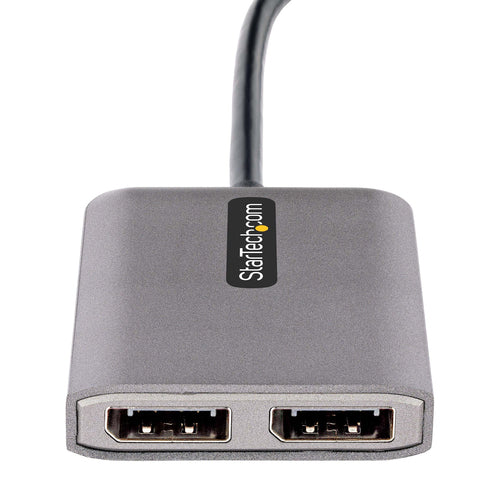StarTech.com MST14CD122DP USB-C to Dual DisplayPort Adapter - 5K 60Hz Multi-Monitor Hub