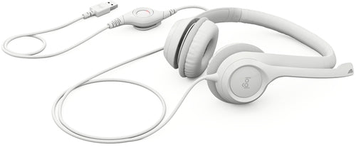 Wired Headset Logitech 981-001285 20-20000 Hz 197g Lightweight White