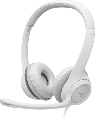 Wired Headset Logitech 981-001285 20-20000 Hz 197g Lightweight White