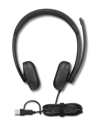 Lenovo VoIP Headset 5000 Kabelgebunden Büro Callcenter 20-20000 Hz Leicht 144g