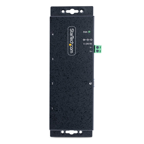 Industrie-USB-3.0-Hub mit 4 Anschlüssen, ESD-Schutz, für DIN-Schiene/Wand/Tischmontage, Hochleistungsgerät
