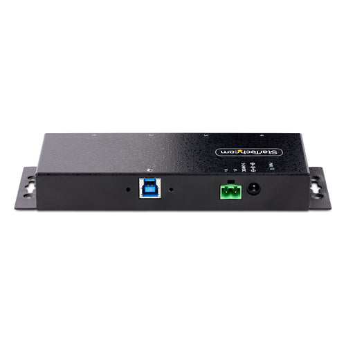 Industrie-USB-3.0-Hub mit 4 Anschlüssen, ESD-Schutz, für DIN-Schiene/Wand/Tischmontage, Hochleistungsgerät