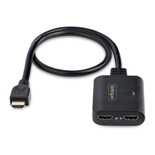 2-Port HDMI Splitter 4K 60Hz 1 In 2 Out mit HDR/HDCP