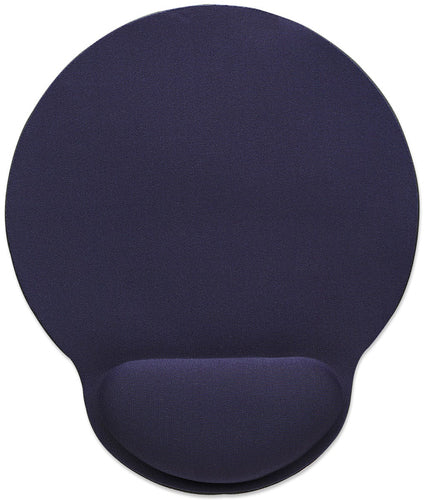Mouse Pad Manhattan 434386 Wrist Gel Support Non-Slip 241x203mm