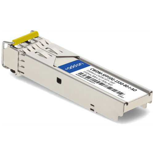 AddOn Networks CWDM-SFP10G-1550-80-I-AO network transceiver module
