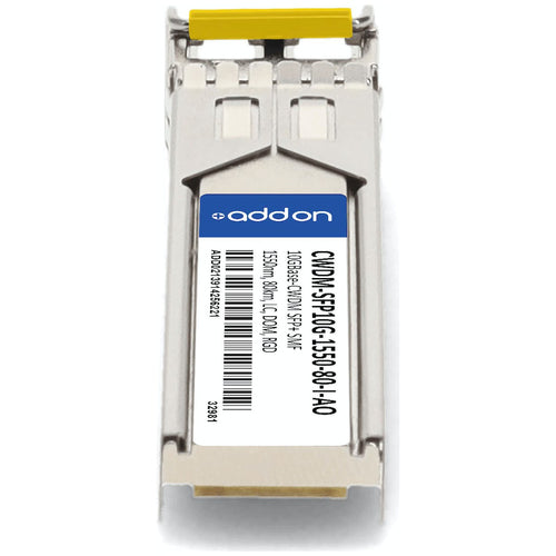 AddOn Networks CWDM-SFP10G-1550-80-I-AO network transceiver module