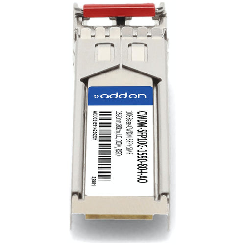 AddOn Networks CWDM-SFP10G-1590-80-I-AO network transceiver module