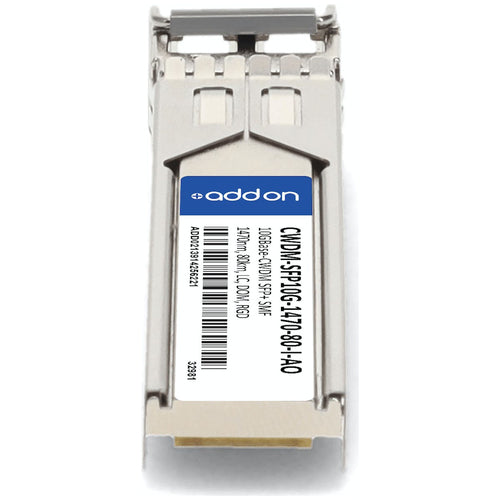 AddOn Networks CWDM-SFP10G-1470-80-I-AO network transceiver module