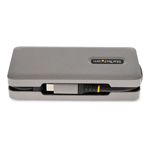 StarTech USB-C Multiport-Adapter DKT31CDHPD3 – 4K HDMI/DP, 100W Power Delivery, Grau