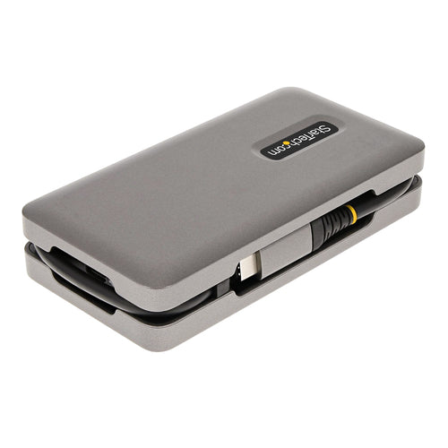 StarTech USB-C Multiport-Adapter DKT31CDHPD3 – 4K HDMI/DP, 100W Power Delivery, Grau
