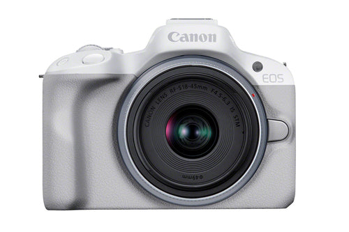 Mirrorless Camera Canon EOS R50 24.2 MP 4K CMOS Touchscreen 18-45mm Lens