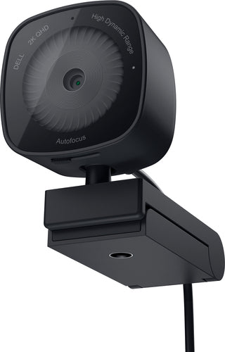 DELL WB3023 Quad HD Webcam 2560x1440 – Duale Mikrofone für Videokonferenzen