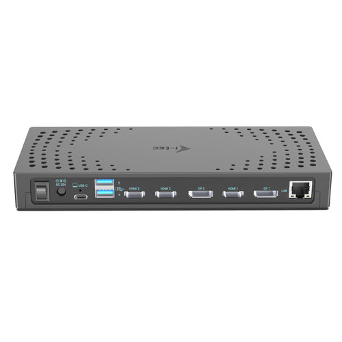 i-tec CATRIPLE4KDOCKPD2UK laptop dock/port replicator