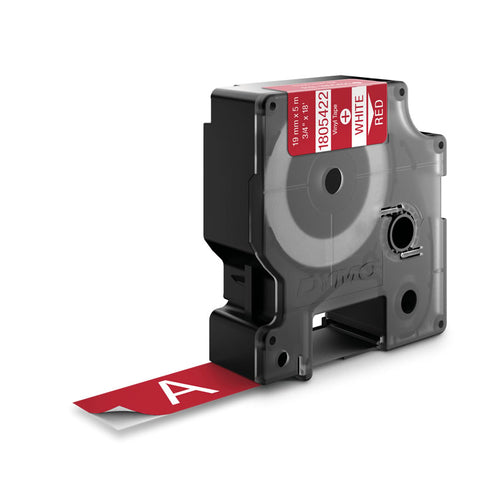 Label-Making Tape DYMO 1805422 Vinyl Labels 19mm x 5.5m Red