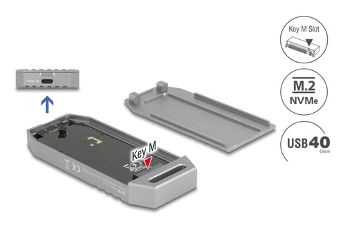 DeLOCK 42033 storage drive enclosure