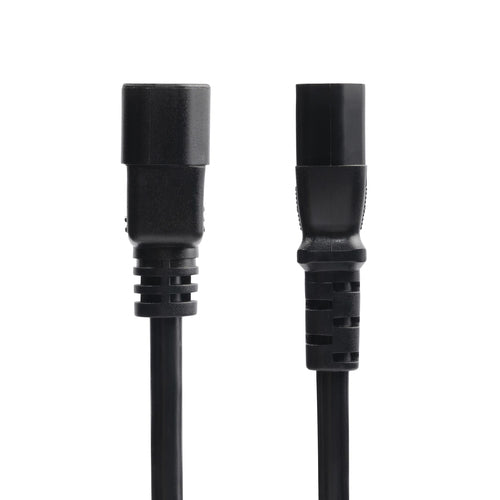 Power Extension Cord 2ft C14 to C13 PDU 10A 250V UL Listed