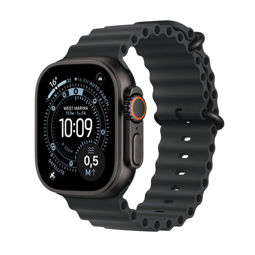 Apple Watch Ultra 3 GPS + Cellular 49mm Black Titanium Case OLED Touchscreen 64GB