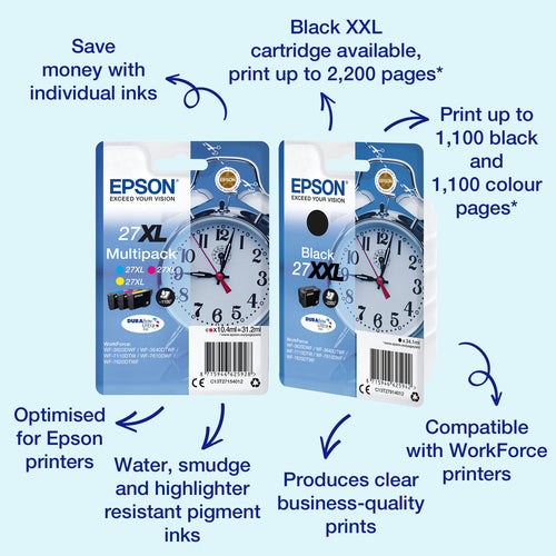 Epson Alarm clock C13T27024012 ink cartridge