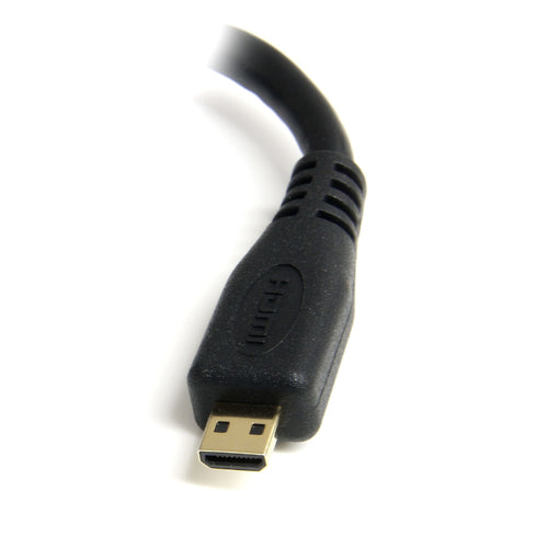 Micro-HDMI-auf-HDMI-Adapter 4K 30Hz StarTech.com Stecker/Buchse Kabel 0,127 m