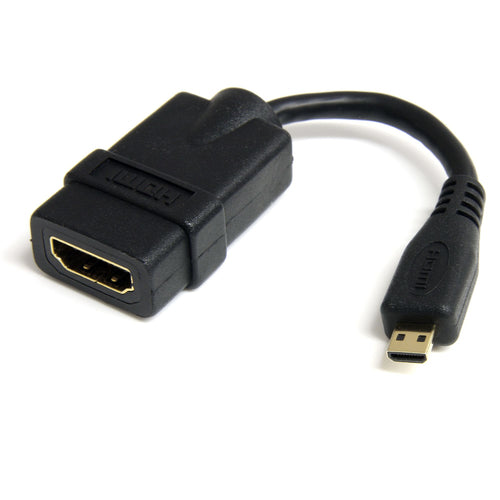 Micro-HDMI-auf-HDMI-Adapter 4K 30Hz StarTech.com Stecker/Buchse Kabel 0,127 m